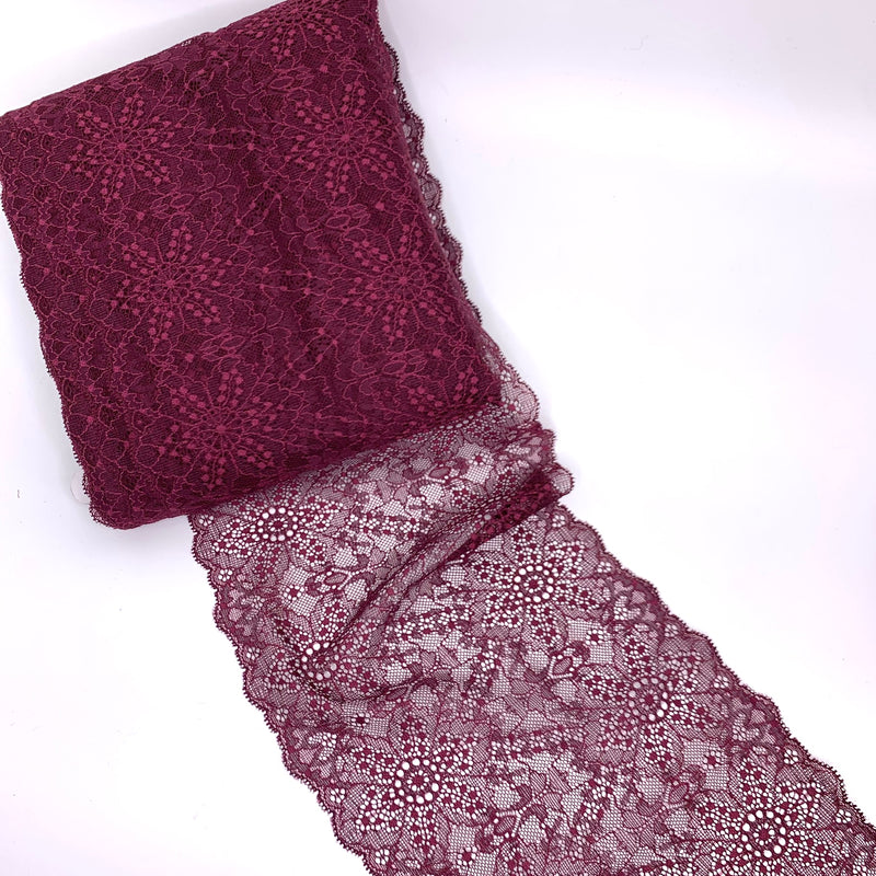 Red Plum Lace Trim - SKU 295-02