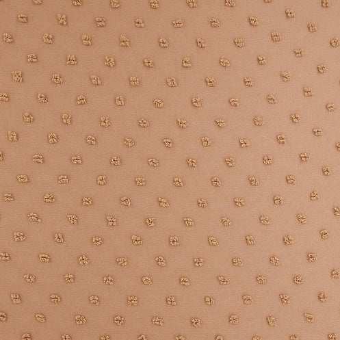 Tan Chiffon Dot Fabric - SKU 308