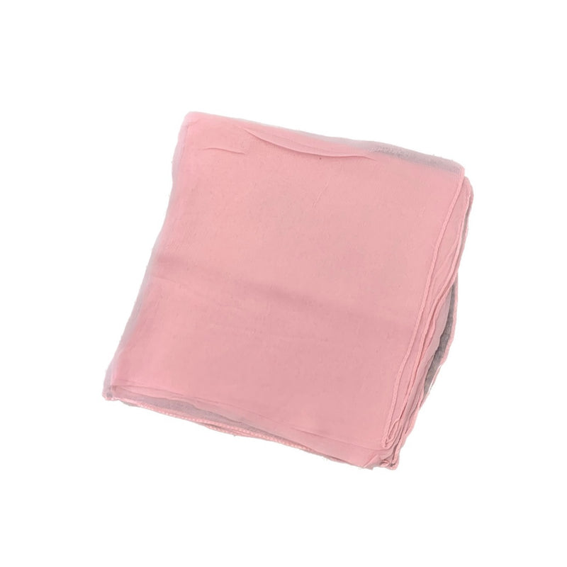 Rose Petal Solid Chiffon Scarf -SKU 312-02