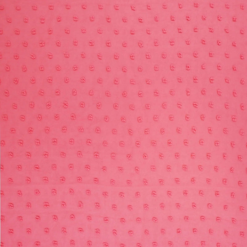 Pink Chiffon Dot Fabric - SKU 270