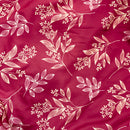 Perisian Red Print Wool Dobby Fabric - SKU 285