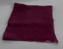 Cabernet  Solid Chiffon Scarf -SKU 448