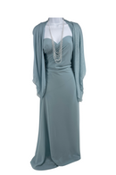 Seabreeze Crinkle Chiffon Fabric - SKU 436