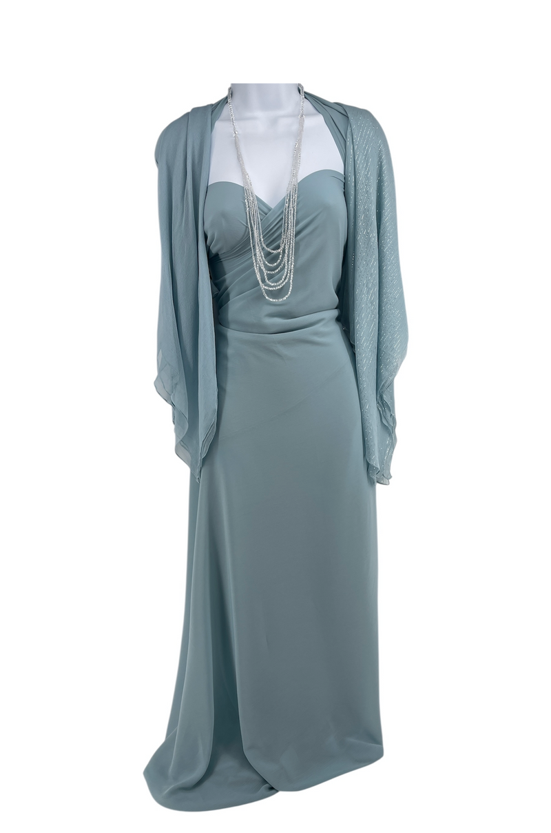 Seabreeze Crinkle Chiffon Fabric - SKU 436