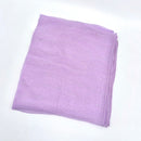 Light Lilac Silver Lurex Chiffon Scarf -SKU 425