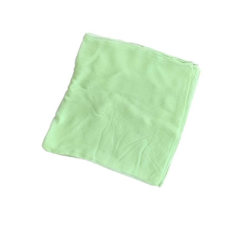 Green Apple Solid Chiffon Scarf - SKU 332