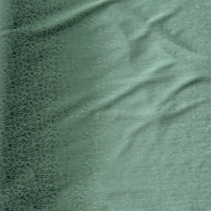 Dark Green Shadow Crinkle Fabric - SKU 380