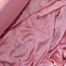Pink Satin Crinkle Fabric - SKU 384