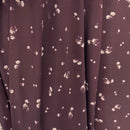 Cabernet Floral Crinkle Chiffon Fabric - SKU 510