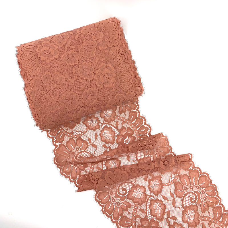 Sweet Coral Lace Trim - SKU 155