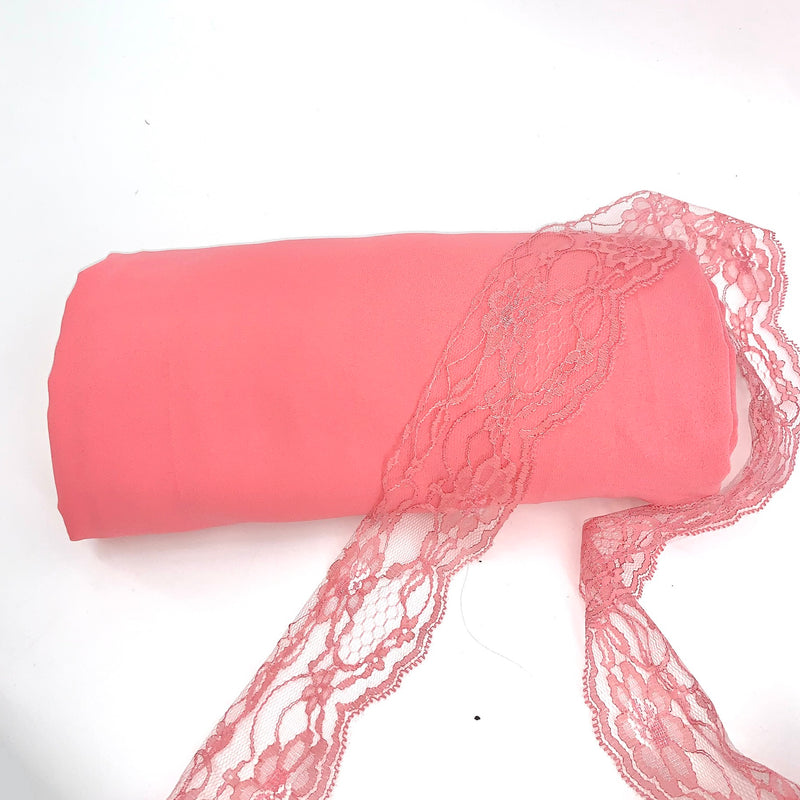 Strawberry Ice Lace Trim - SKU 196