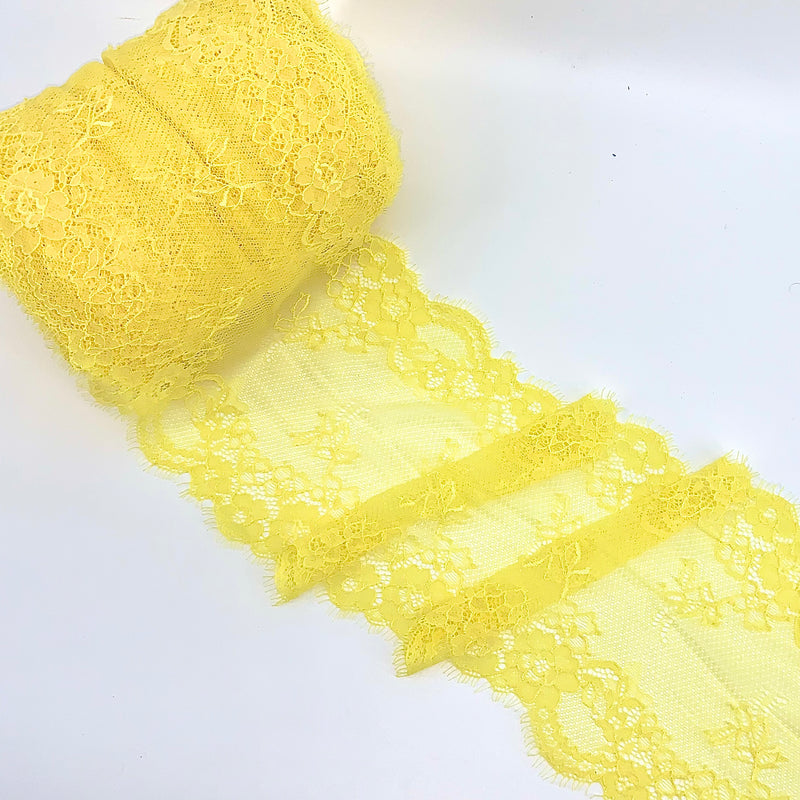 Yellow Lace Trim - SKU 204