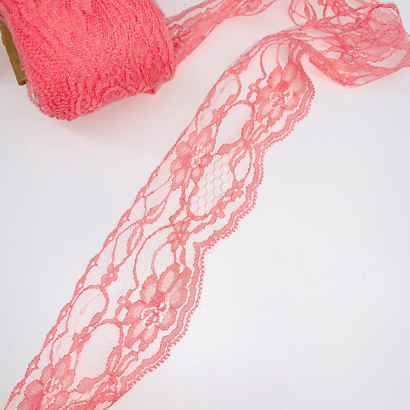 Strawberry Ice Lace Trim - SKU 196