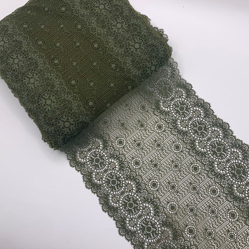 Light Olive Lace Trim - SKU 255