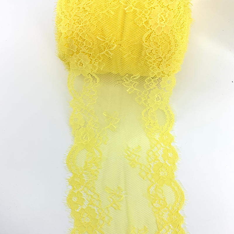 Yellow Lace Trim - SKU 204