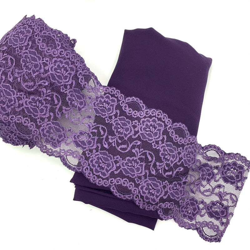 Blackberry Lace Trim - SKU 153-02