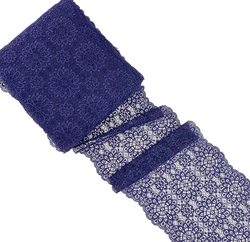 Indigo Blue Lace Trim - SKU 156